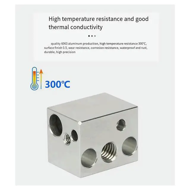 Alt view image 3 of 3 - 3X For Elegoo Neptune 4 Heated Block Heating Rod Thermistor Extruder For Elegoo Neptune 4 Pro Hotend