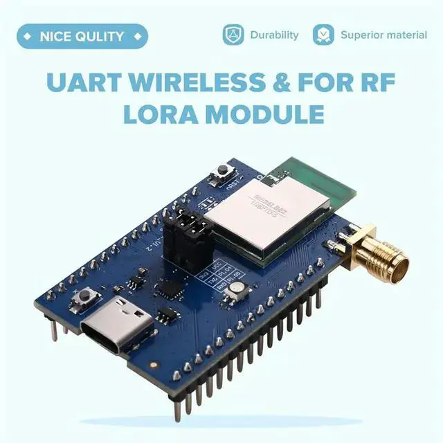 Alt view image 2 of 3 - MX25LE02 SX1262 NRF54L15 PCB Antenna Uart & For RF Lora Module Long Range BLE 6.0 Lorawan Combo For RF Module