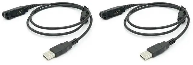 Main image of 2X USB Programming Cable For MOTOTRBO DP2400 DP2600 Xir P6600/P6608/P6620/E8600 Radio Write Cable