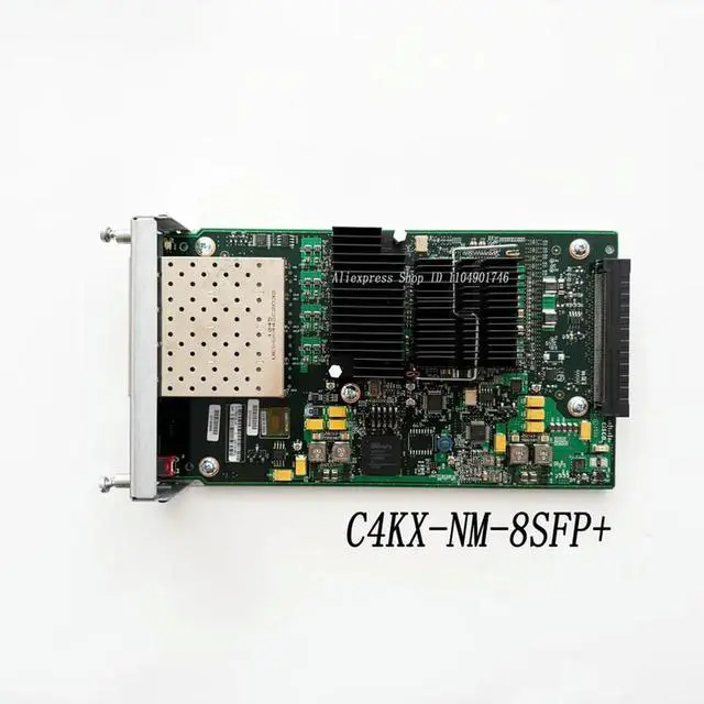 Main image of For C4KX10-NM-8SFP+ 8-port 10-gigabit optical port expansion module for WS-C4500X switch module