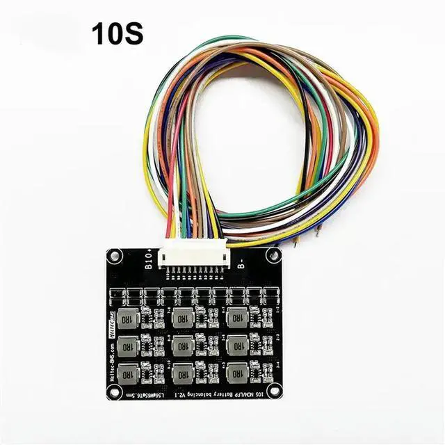 Alt view image 2 of 3 - 2X 1.2A Lifepo4 Lipo Li- Lithium Energy Transfer Equalizer Inductive Version BMS 10S Active Balancer Board