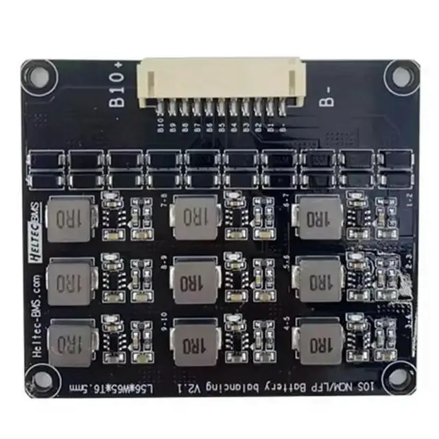 Alt view image 3 of 3 - 2X 1.2A Lifepo4 Lipo Li- Lithium Energy Transfer Equalizer Inductive Version BMS 10S Active Balancer Board