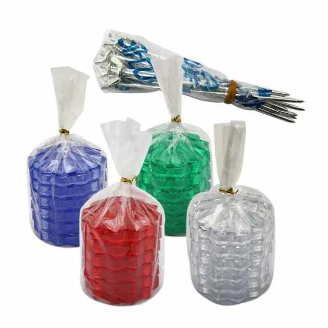 Alt view image 3 of 3 - 4Pcs Multi-Use Receipt Holder Spike Stick Straight Rod Note Holder Bill Fork for Office Desk Counter Hospital Restaurant