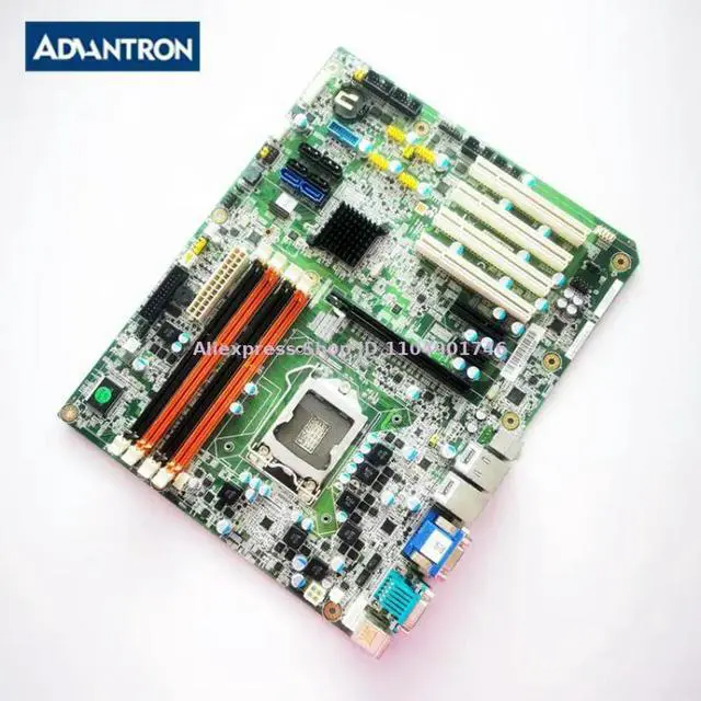 Alt view image 3 of 3 - Advantech AIMB-782 REV.A1 AIMB-782QG2 ITX industrial control motherboard, dual network port industrial all-in-one motherboard,