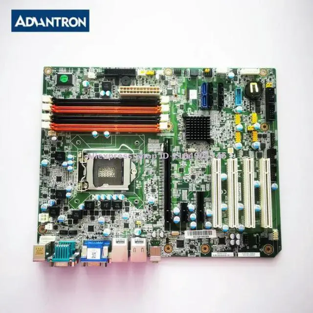 Alt view image 2 of 3 - Advantech AIMB-782 REV.A1 AIMB-782QG2 ITX industrial control motherboard, dual network port industrial all-in-one motherboard,