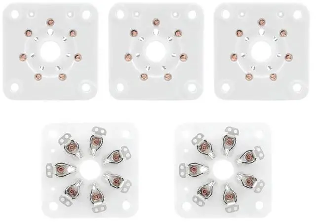 Main image of 5PCS HIFI Tube Socket 7Pin Tablet Socket Tube Seat For 6C33 FU19 FU29 FU30 Vacuum Tube Amplifer DIY