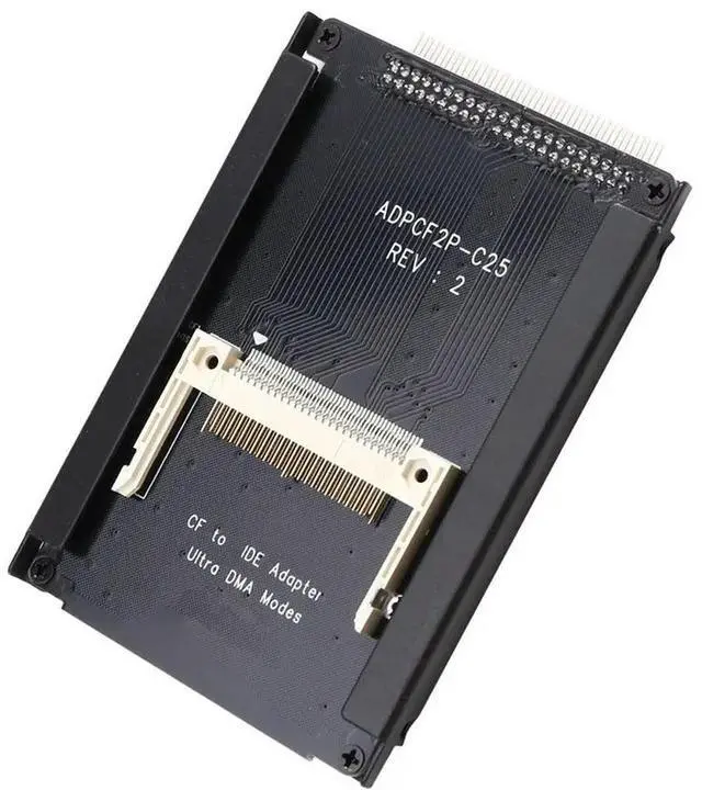 Alt view image 2 of 3 - For 44-Pin PATA CF To IDE Adapter Card 2.5-Inch Case For Dual CF Card Slots- For 2.5-Inch IDE Hard Drives
