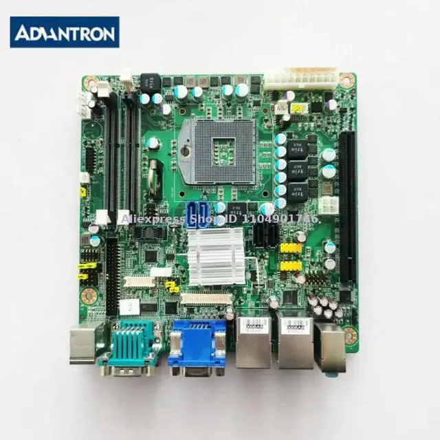 Alt view image 3 of 3 - ADVANTECH AIMB-272 G2 AIMB-272 REV.A1 Industrial Motherboard CPU Module Stock 100% Testing Working Well