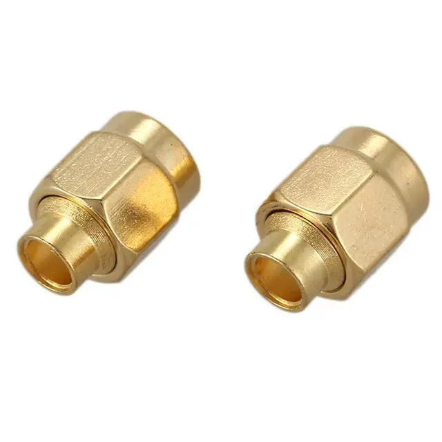 Alt view image 2 of 3 - 80X SMA Male Plug Solder RF Coax Connector For Semi-Rigid RG402 0.141 Inch Cable Gold