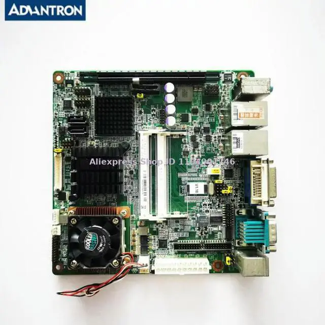 Alt view image 3 of 3 - ADVANTECH AIMB-258 REV A1 AIMB-258G2 Industrial control motherboard, computer accessory