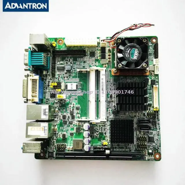 Alt view image 2 of 3 - ADVANTECH AIMB-258 REV A1 AIMB-258G2 Industrial control motherboard, computer accessory