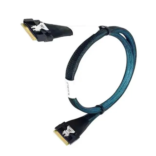 Alt view image 2 of 3 - PCIe 4.0 SlimSAS SFF-8654 8i to 8i High-Speed NVMe Cable for External GPU Adapter