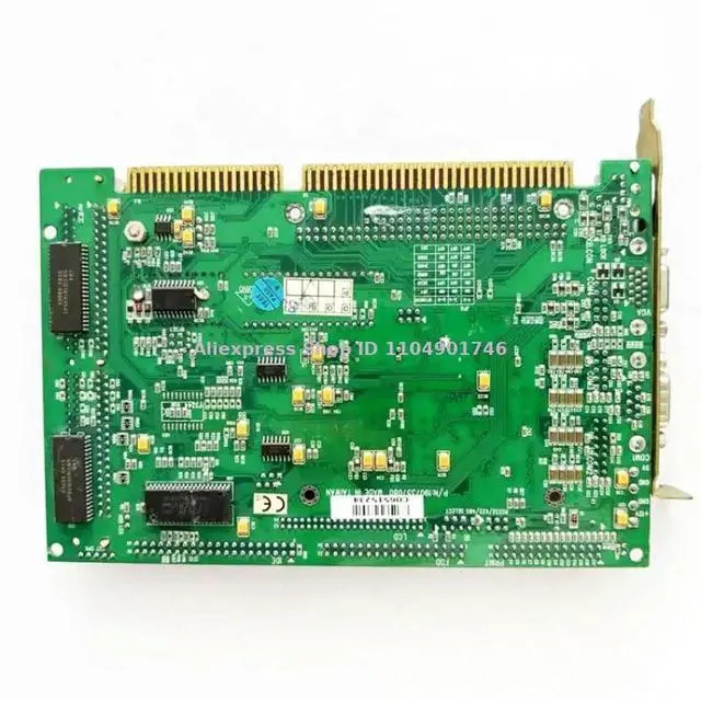 Alt view image 3 of 3 - SBC-357/4M 386CPU CARD REV.A1 1907357080 C06515234 Industrial Motherboard CPU Board Industrial control half-length card