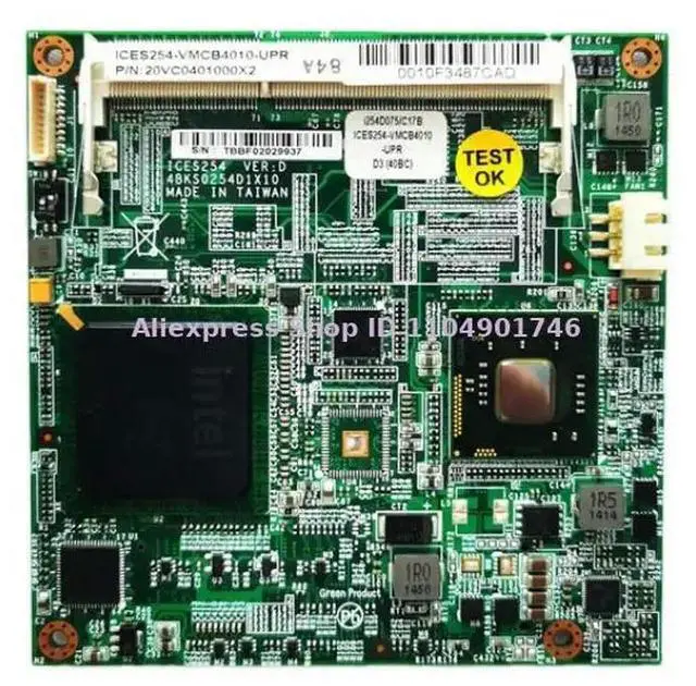 Main image of ICES254 VER:D Industrial Motherboard ICES254-VMCB4010-UPR CPU Module Main Board Stock 100% Testing