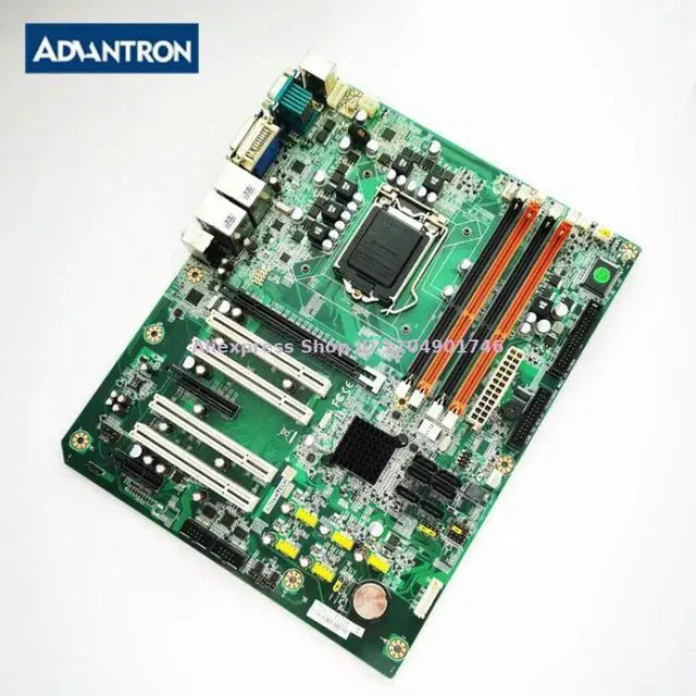 Alt view image 2 of 3 - Advantech AIMB-780 REV A AIMB-780QG2 Industrial control motherboard, computer accessory