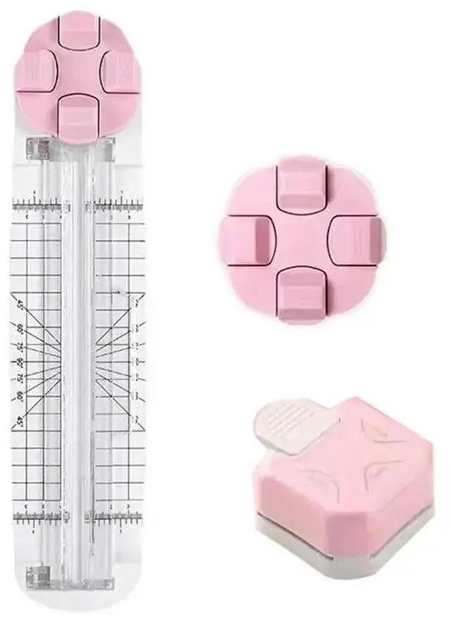 Main image of Paper Cutter For Craft,Paper Trimmer, Perforator, Pinking Cutting On Cardstock, Photo For Scrapbooking And Cardmaking