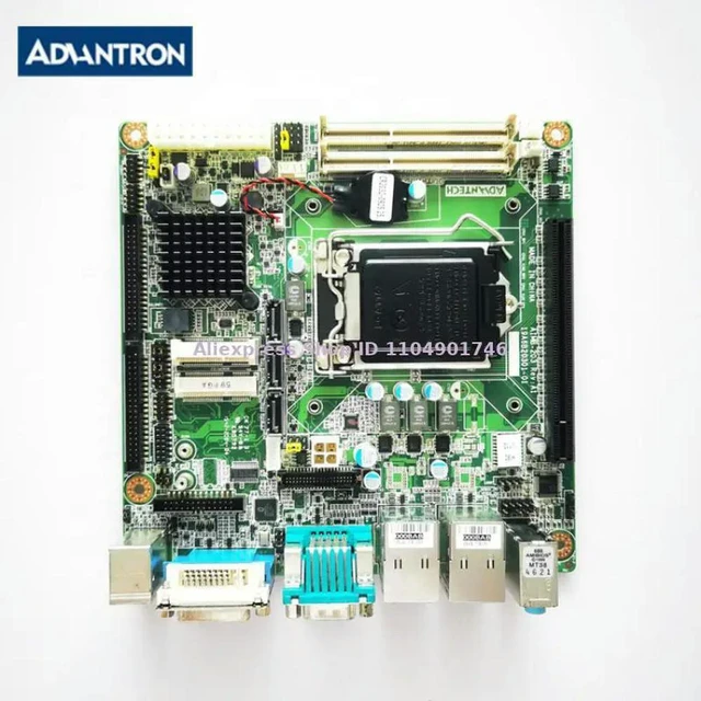 Alt view image 3 of 3 - ADVANTECH AIMB-203 Rev.A1 AIMB-203G2 Industrial control motherboard, computer accessory