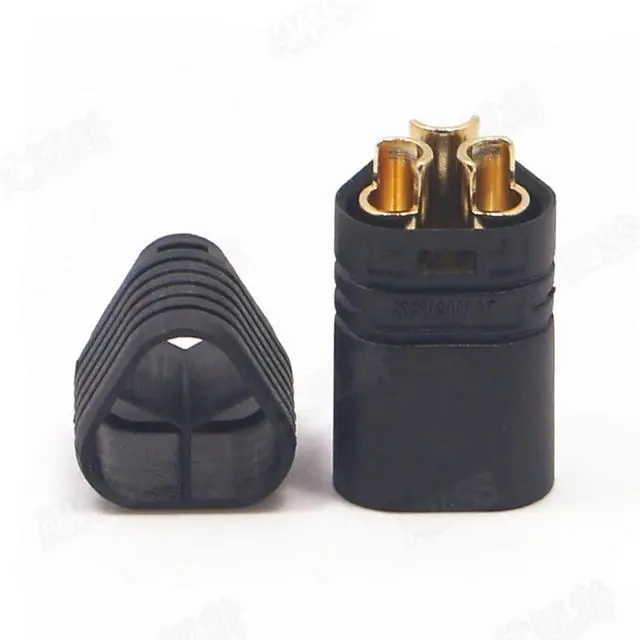 Alt view image 3 of 3 - 10 Pair MT60 Motor 3 Pole Connector Plug Male & Female For RC ESC To Motor