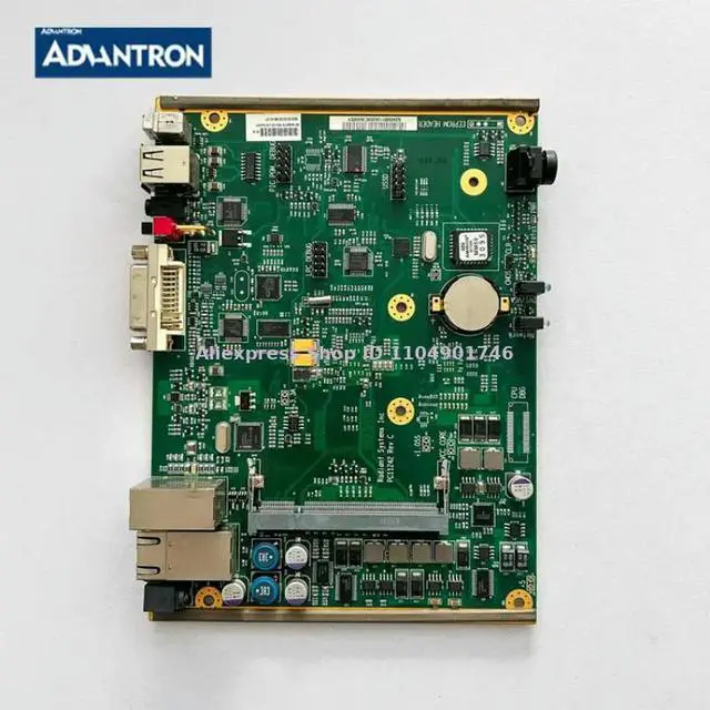 Alt view image 2 of 3 - Radiant PC11242 Rev.C Embedded industrial control motherboard