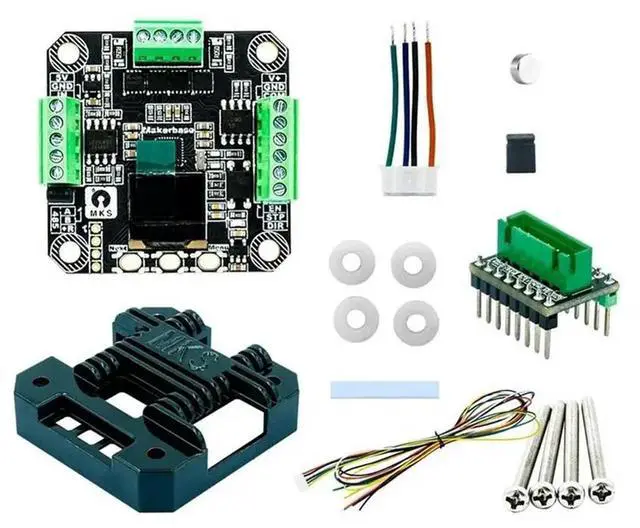 Main image of SERVO42D RS485 MB For Makerbase CAN 3D Printer Motor Open-Loop Stepper Motor Driver Kit NEMA17 For Gen-L FOC Efficient