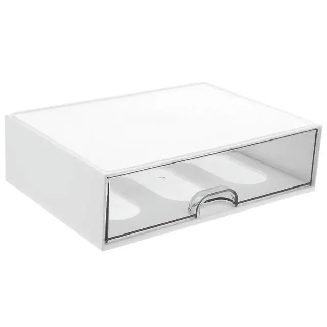 Alt view image 3 of 3 - Drawer Type Desktop Organizer Large Capacity Makeup Sundries Case Multi Function Office Stationery Holder