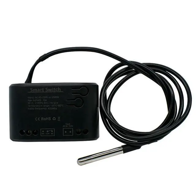 Alt view image 2 of 3 - 2X Tuya Temperature Switch Home Relay ligent Thermostat With Energy Consumption Monitor AC 85-250V