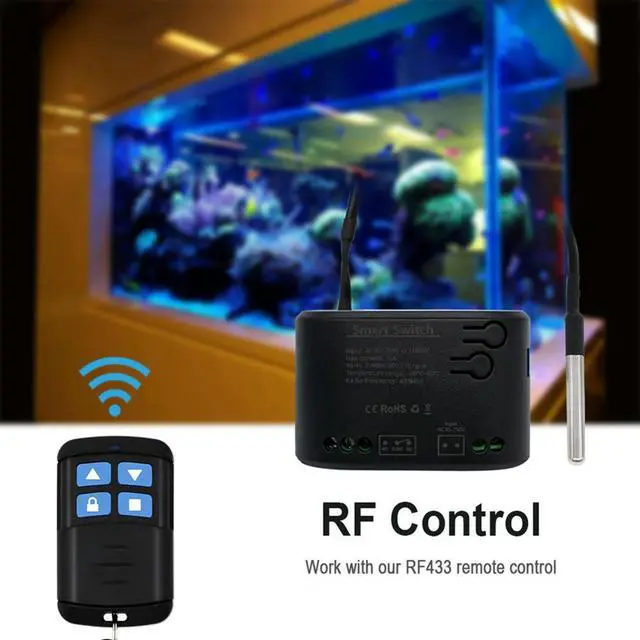 Alt view image 3 of 3 - 2X Tuya Temperature Switch Home Relay ligent Thermostat With Energy Consumption Monitor AC 85-250V