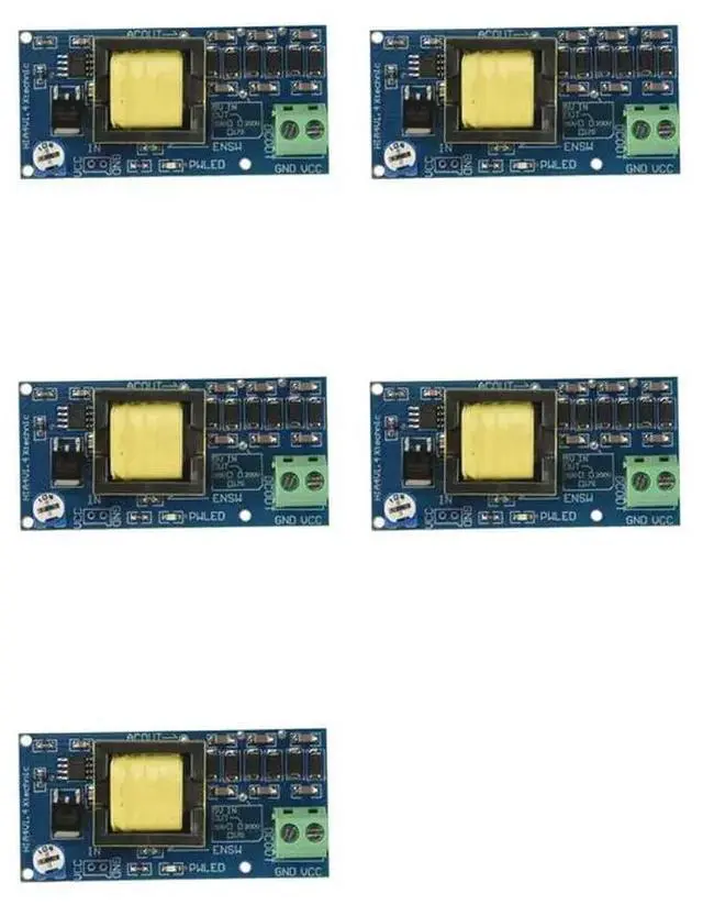 Main image of 5X DC-DC Boost Converter Step Up To Output High Voltage 300V-1200V 400V 900V 1000V Adjustable Power PSU Module Board