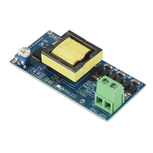 Alt view image 2 of 3 - 5X DC-DC Boost Converter Step Up To Output High Voltage 300V-1200V 400V 900V 1000V Adjustable Power PSU Module Board