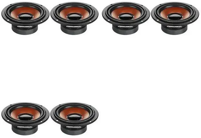 Main image of 6Pcs Full Range Speakers 4 Ohm 3W Sound Music Theater Loudspeaker