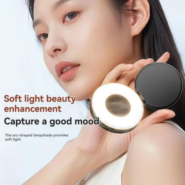 Alt view image 2 of 3 - Magnetic Selfie Ring Light-For Bluetooth Remote Control, Adjustable Brightness For Photography And Live Streaming