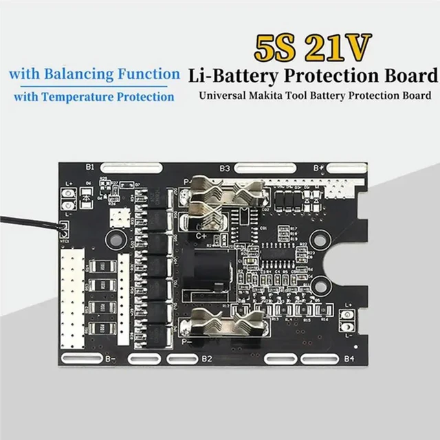 Alt view image 2 of 3 - 21V 7MOS Protection Board For Tools Electric Wrench Angle Grinder Etc