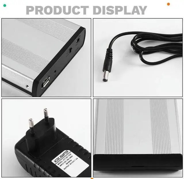 Alt view image 3 of 3 - IDE Enclosure Hard Disk IDE Enclosure Hard Disk For 3.5 Inch IDE HDD SSD With Power Supply EU Plug Hard Drive Box