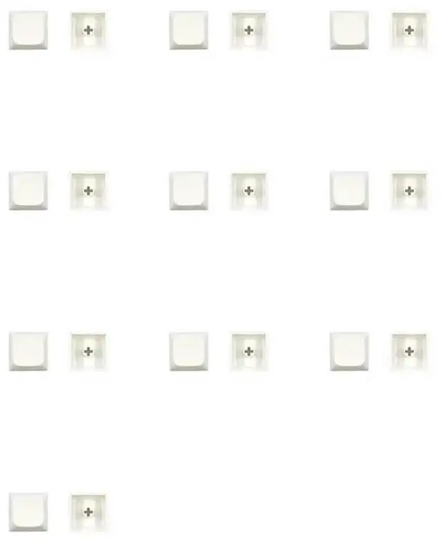 Main image of 200 Key XDA Profile PBT Keycaps Mechanical Keyboard 1U 1X Ball Print Blank Customized Keycaps Mx Switches XDA Height,A