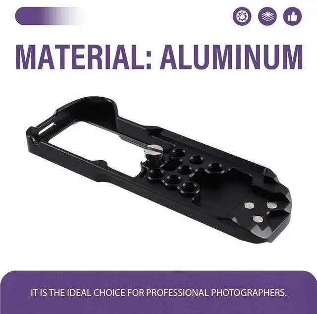 Alt view image 3 of 3 - Quick Mounting L Plate For For Powershot V1 Camera Tripod Vertical Bracket Base For V1 Fotografica Accessories