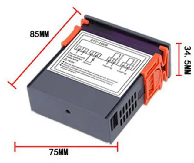 Alt view image 3 of 3 - 3X STC-3000 High Precision Digital Thermostat For Incubator Temperature Controller Thermoregulator Heating Cooling 220V