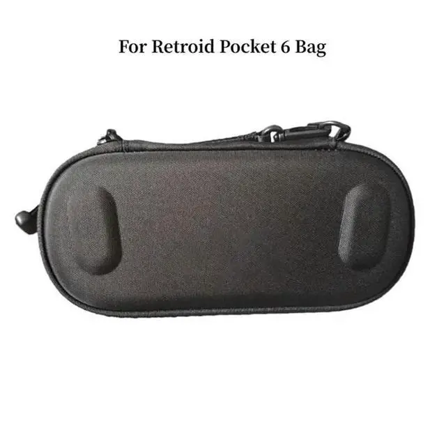 Alt view image 3 of 3 - For Retroid Pocket 6 For RP6 Game Console Protective Bag Carrying Case Travel Box Handheld Carry Case