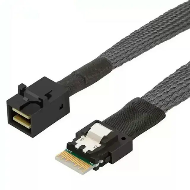 Main image of NGFF Extension Cable Male To Female Extension Cable SFF-8654 0.5M NGFF Nvme Extension Cable
