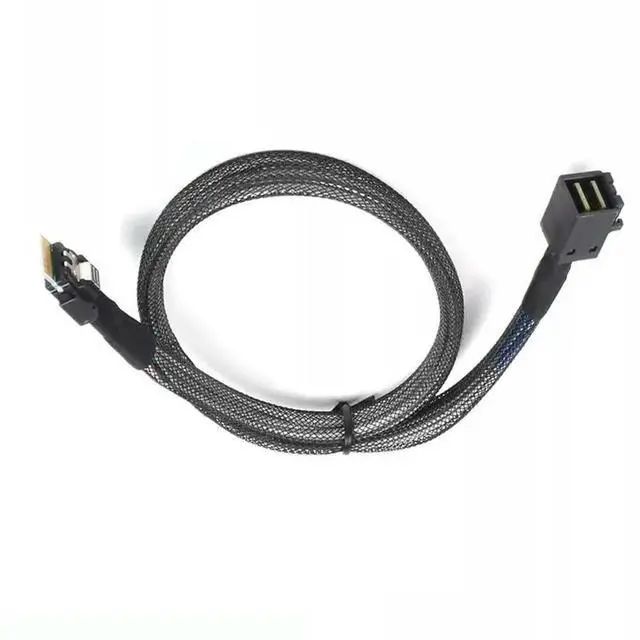 Alt view image 2 of 3 - NGFF Extension Cable Male To Female Extension Cable SFF-8654 0.5M NGFF Nvme Extension Cable