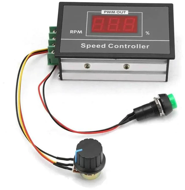 Alt view image 3 of 3 - 4X DC 6-60V PWM DC Motor Speed Controller (PWM) Speed Adjustable Stepless Governor Regulator, Motor Speed Controller