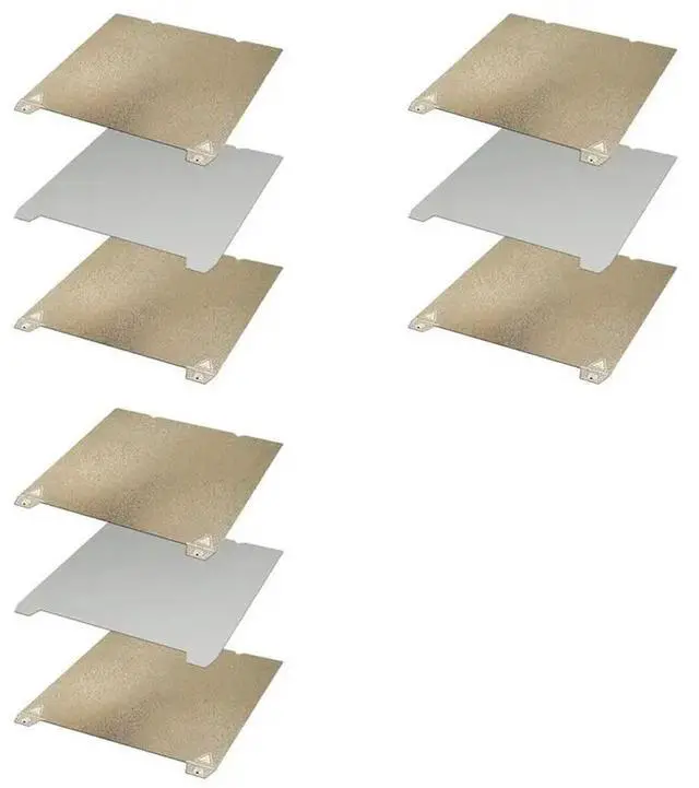 Main image of 3X For Ender-3 /End-5 S1/K1 Build Plate Flexible PEI 235X235mm Sheet Double Sided Coating Heatbed B
