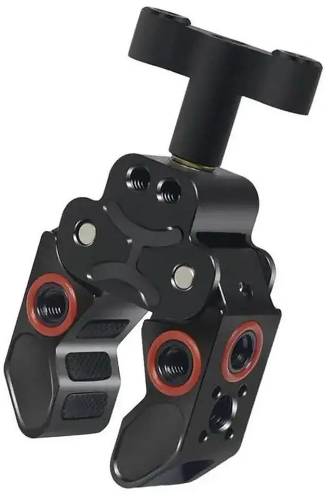 Main image of Camera Clamp Mount With Locating Pin For ARRI Standard, Super Clamp- 1/4"- 20& 3/8"- 16 Thread For Monitor Mounting System