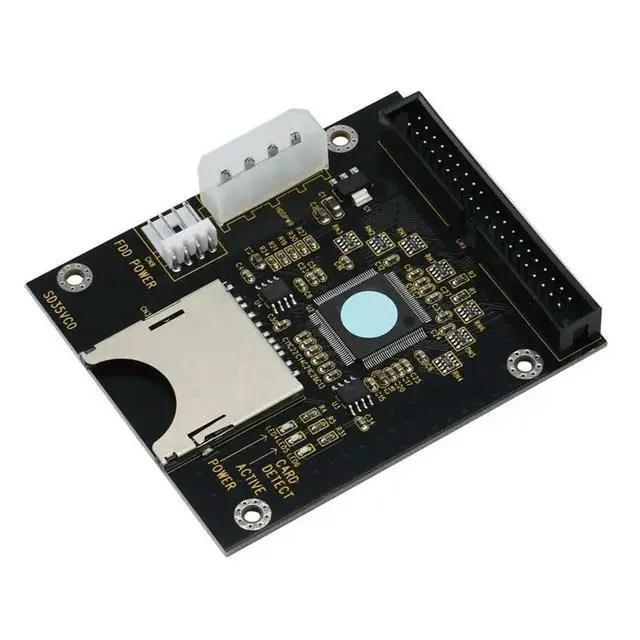 Alt view image 2 of 6 - 3X Adapter Card 3.5 IDE SD 3.5Inch 40Pin Male IDE Hard Disk Drive SD Card To IDE 40P Male Interface Adapter Card