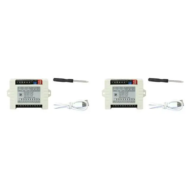 Alt view image 3 of 3 - 2X 24V High Power Voice Broadcast Prompt Module High And Low Level Trigger 1-To-1MP3 Multifunctional Playback Module, C