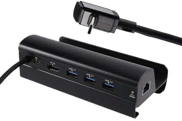 Main image of Expansion Dock For ROG Steeck With -1000Mbps Ethernet Compatible Charging USB 3.0 Game Handheld Accessory Port