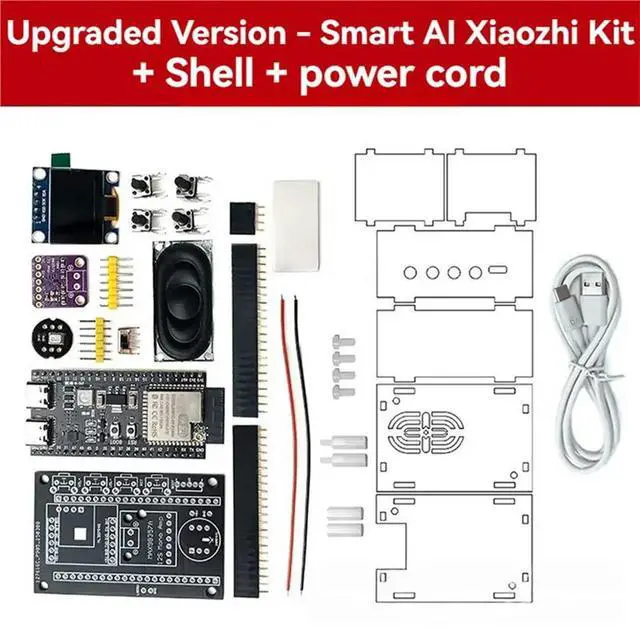 Alt view image 2 of 6 - Learning Kit AI Voice Chatbot DIY Kit With Screen Display Dispaly ESP32-S3-N16R8 Development Board For Xiaozhi Voice Interact