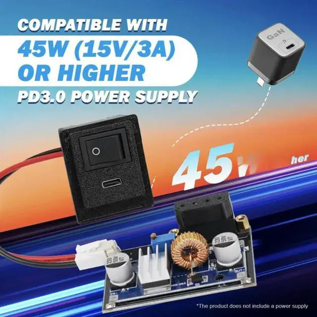 Alt view image 3 of 6 - For PS2 For PS2 Fat Console Compatible Type C For PSU Mod Replacement Power Board 3XXXX Power Supply Module