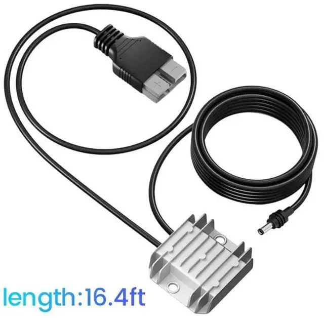 Alt view image 2 of 6 - For Starlink Mini Cable 12V 24V To 30V 3.5A Step Up Converter Power Cable Adapter With For Anderson Plug 16.4FT