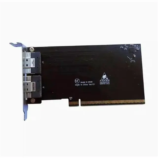 Main image of EGPU Adapter Card PCIE X16 To 2-Port SFF-8654 8I X8 External Graphics Card For GPU Graphics Dock With Half-Height Baffle
