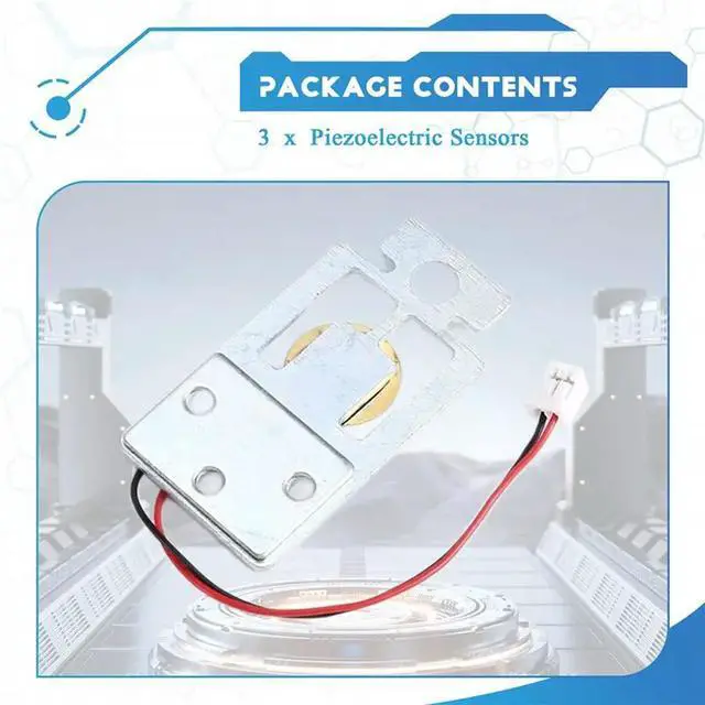 Alt view image 2 of 6 - Q1 Pro X3 Piezoelectric Sensors-For QIDI Q1 Pro, For Tech Q1 Pro 3D Printer Parts